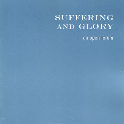 <span itemprop="name">Suffering and Glory: An Open Forum</span>