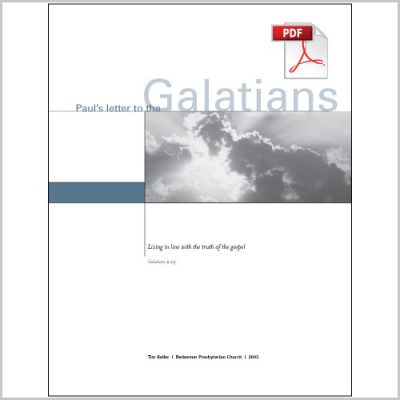 Galatians: Living in line with the Truth of the Gospel – Group Study PDF Download